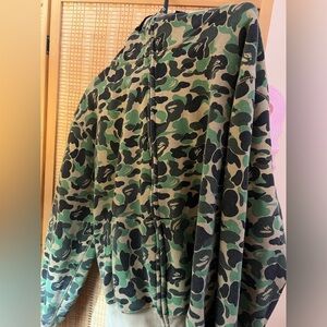 Camouflage Bomber Jacket